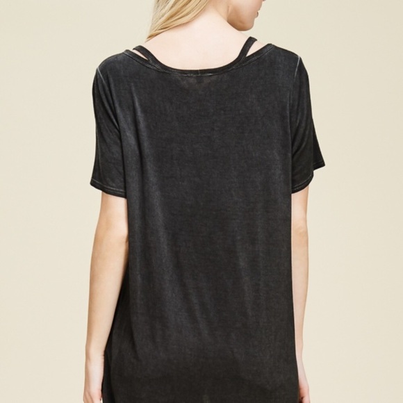 PAPERMOON ‘Melanie Oil-Washed Top’ - Picture 4 of 4